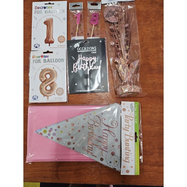 Birthday Package | Rose Gold